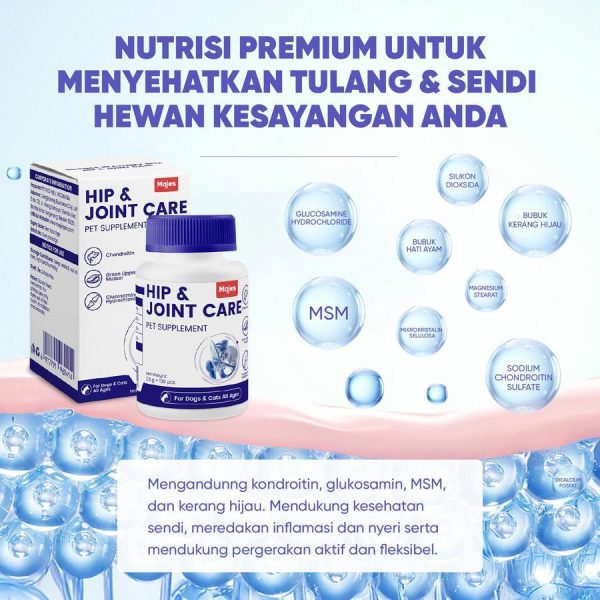 MAJES Hip & Joint Pet Supplement Sendi Hewan Peliharaan - Image 2