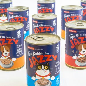 Jazzy Wet Dog/Cat Food Can
